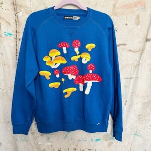 Ambsn Modest Mouse Mushroom Crewneck Sweatshirt